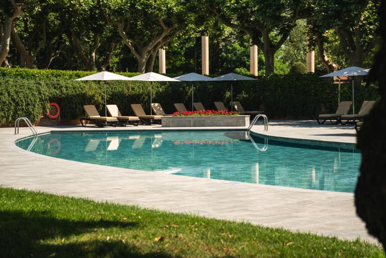 Hotel Balneari Termes Orion Santa Coloma De Farners Exterior photo